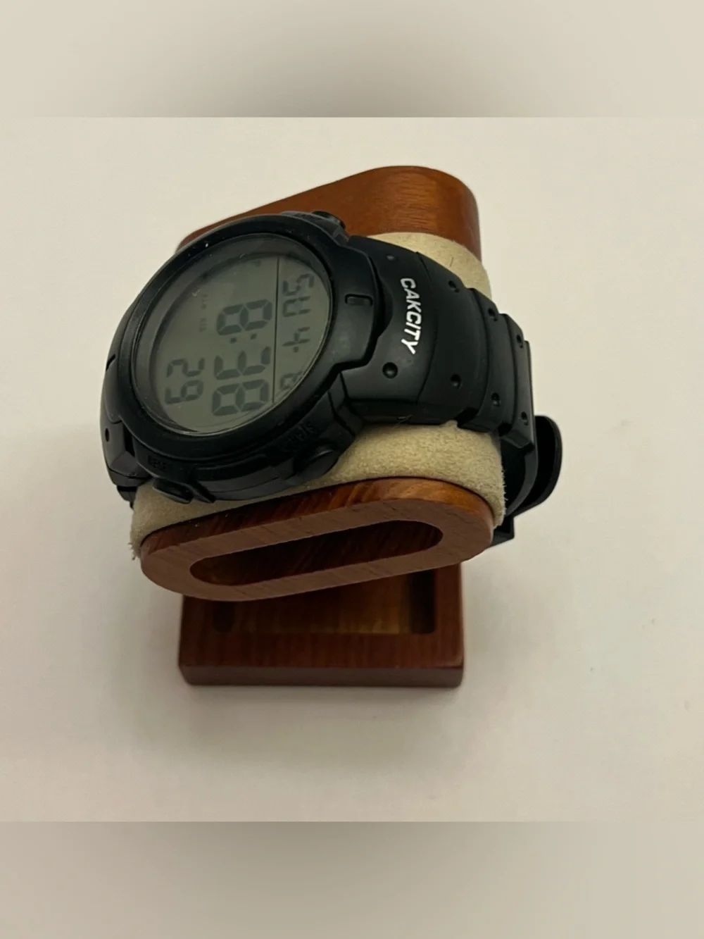 CakCity Men's‎ Digital Sports Watch 48MM Black Plastic Bands LED